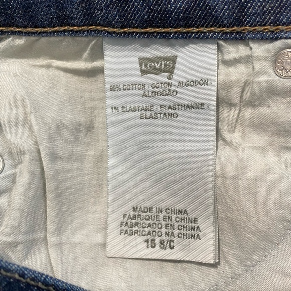 Levis 512 ||  Boot cut Woman’s jeans perfectly slimming and stretch size 16 - Picture 7 of 9